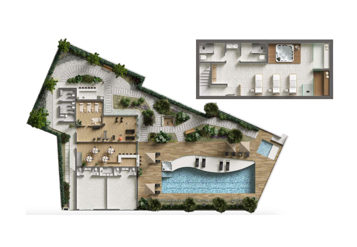 Planta da Área Comum